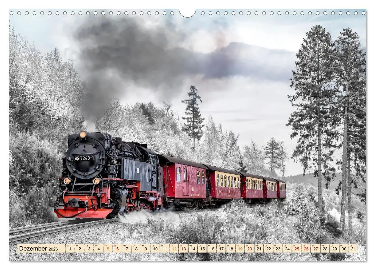 Bild: 9783457622858 | Harz - Urlaub (Wandkalender 2026 DIN A3 quer), CALVENDO Monatskalender