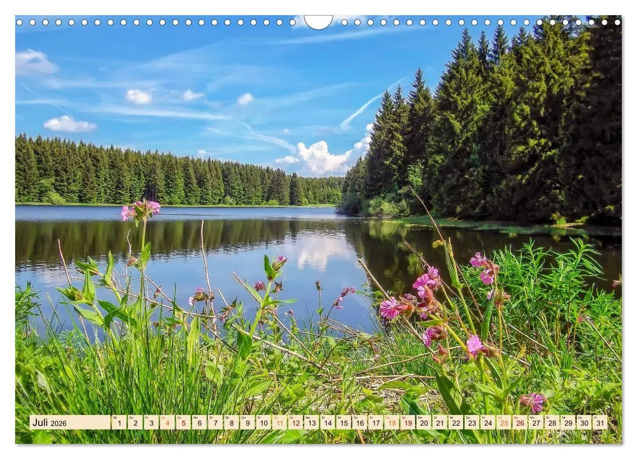 Bild: 9783457622858 | Harz - Urlaub (Wandkalender 2026 DIN A3 quer), CALVENDO Monatskalender