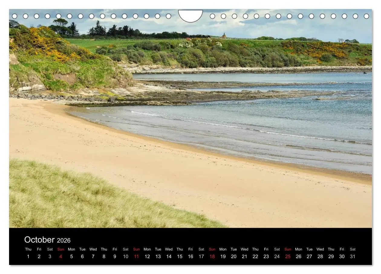 Bild: 9783516572858 | Scenes from Northumberland (Wall Calendar 2026 DIN A4 landscape),...