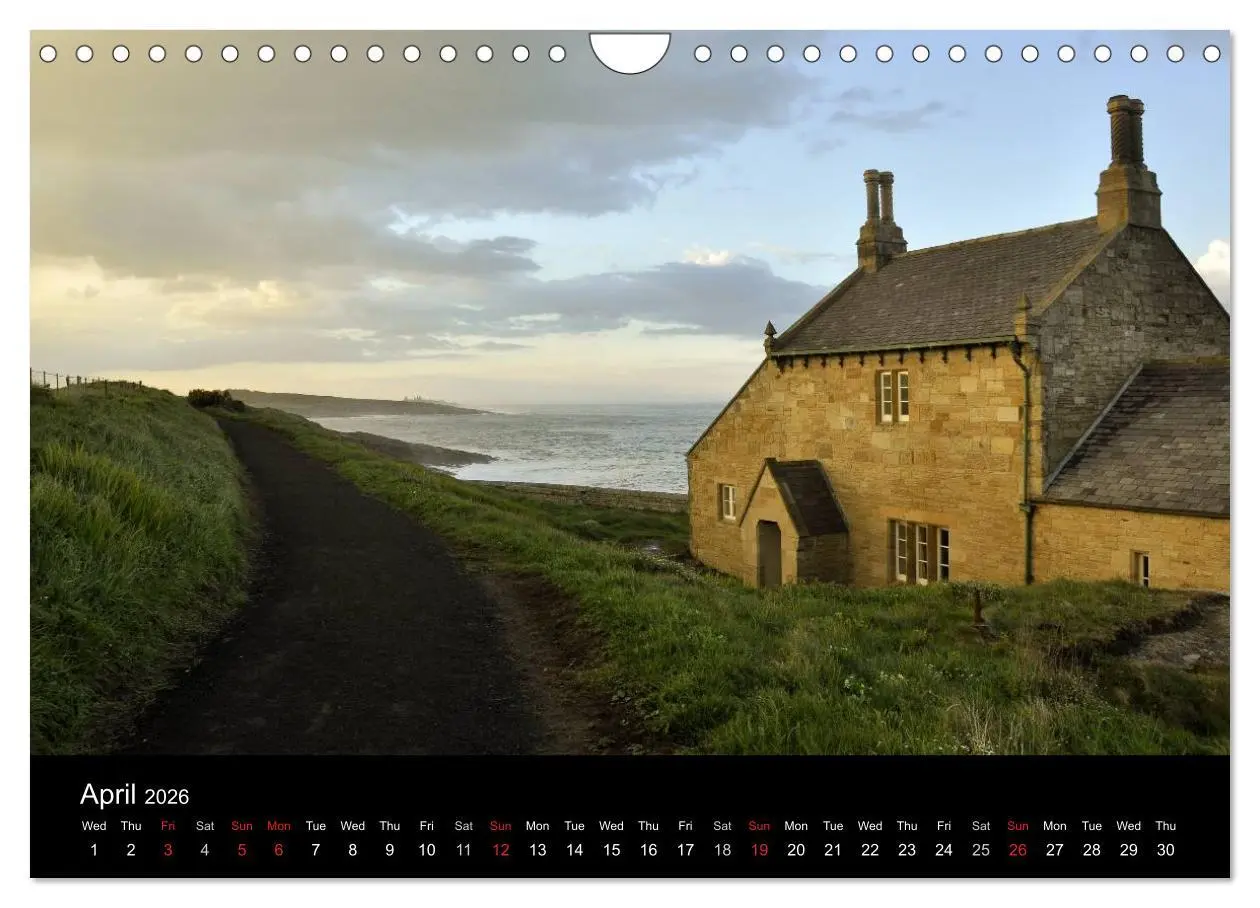 Bild: 9783516572858 | Scenes from Northumberland (Wall Calendar 2026 DIN A4 landscape),...