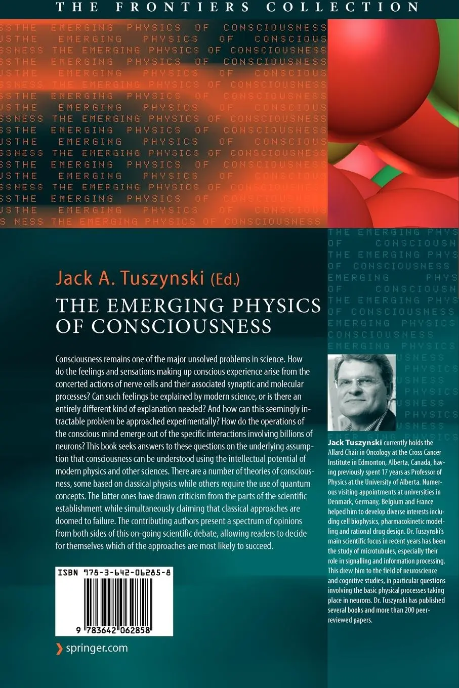 Rückseite: 9783642062858 | The Emerging Physics of Consciousness | Jack A. Tuszynski | Buch | xvi