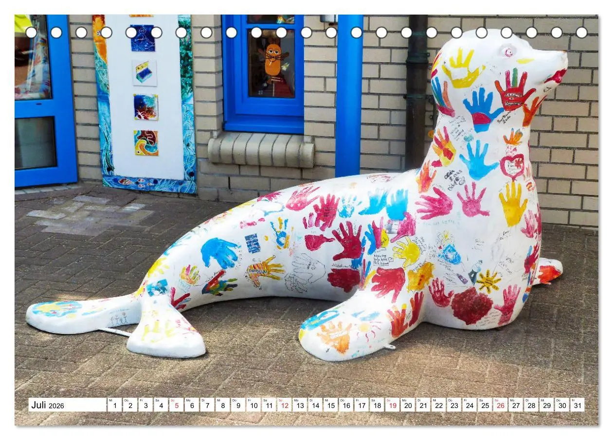 Bild: 9783457302958 | Verliebt in Borkum (Tischkalender 2026 DIN A5 quer), CALVENDO...