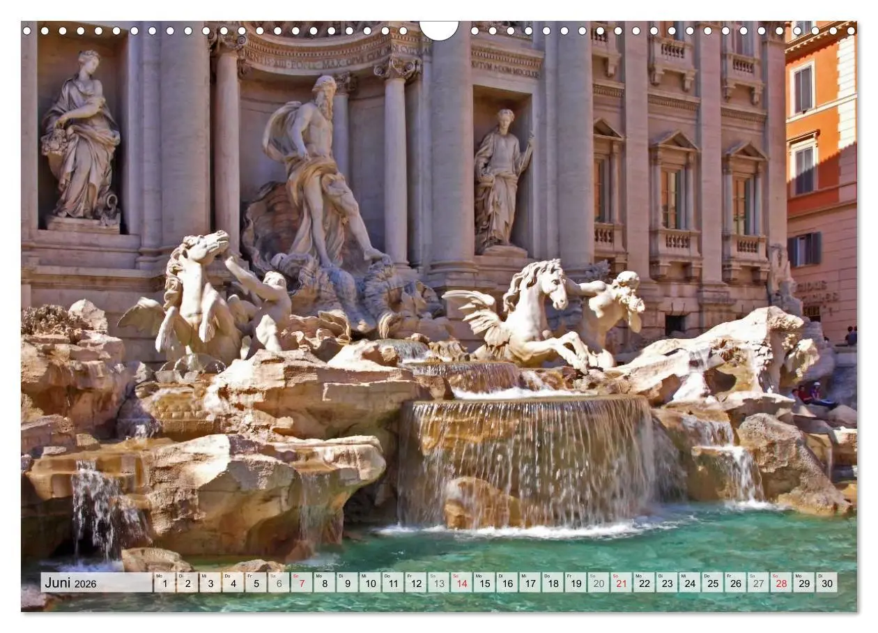 Bild: 9783516182958 | Historische Stadt am Tiber ROM (Wandkalender 2026 DIN A3 quer),...