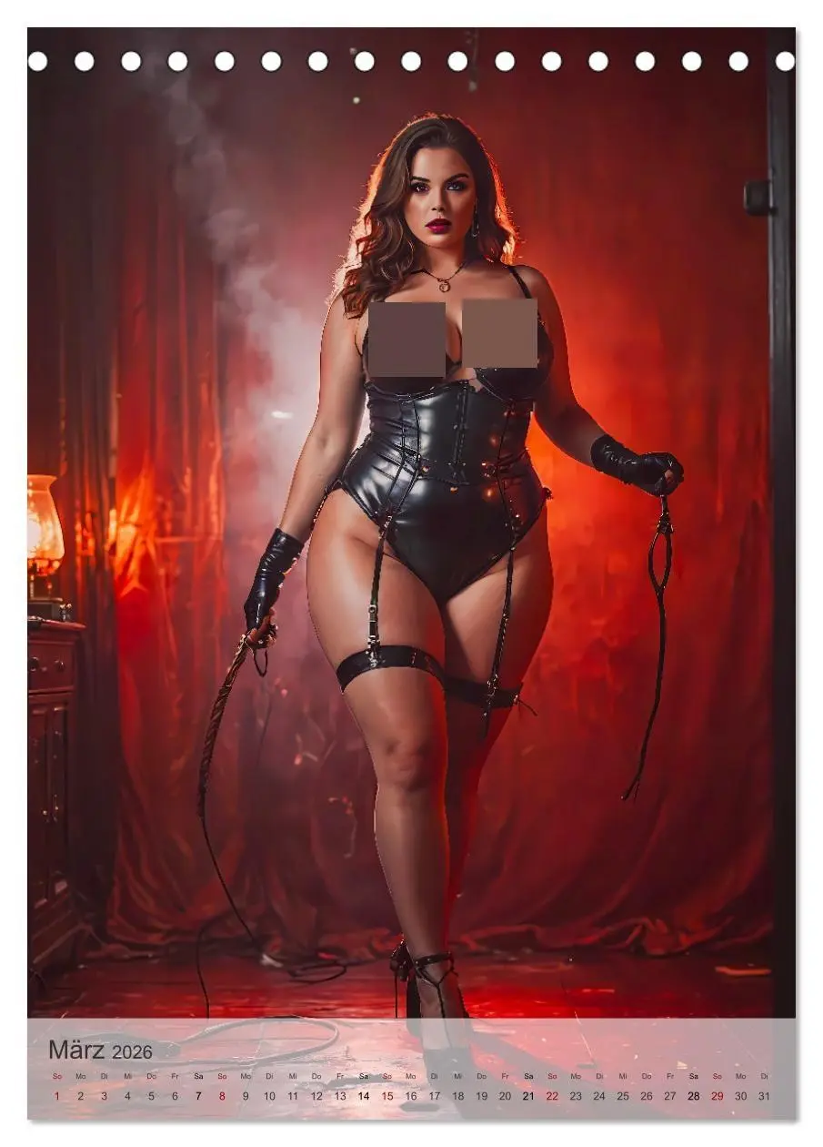 Bild: 9783516252958 | Verführerische Momente - Kinky Geheimnisse (Tischkalender 2026 DIN...