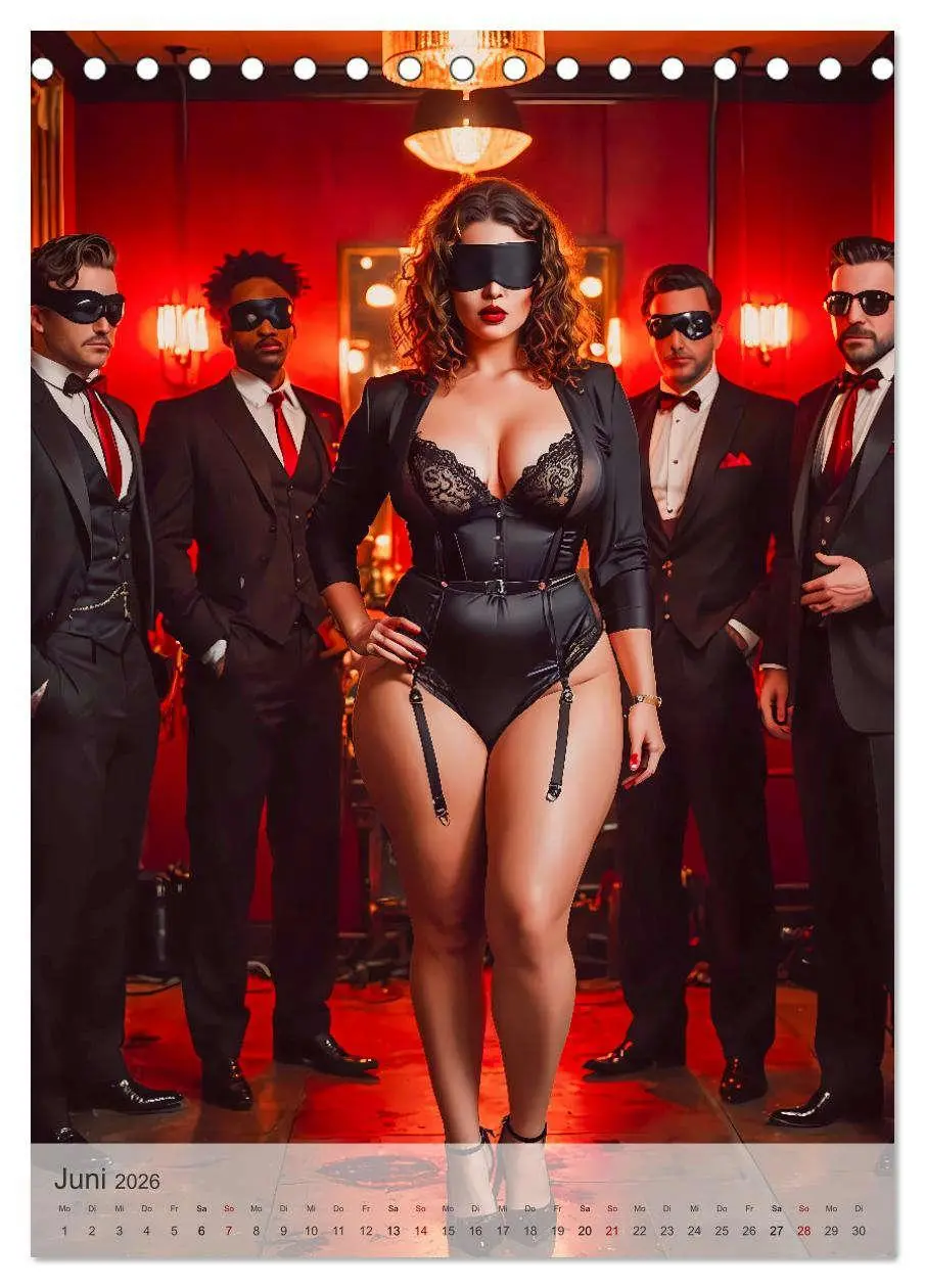 Bild: 9783516252958 | Verführerische Momente - Kinky Geheimnisse (Tischkalender 2026 DIN...