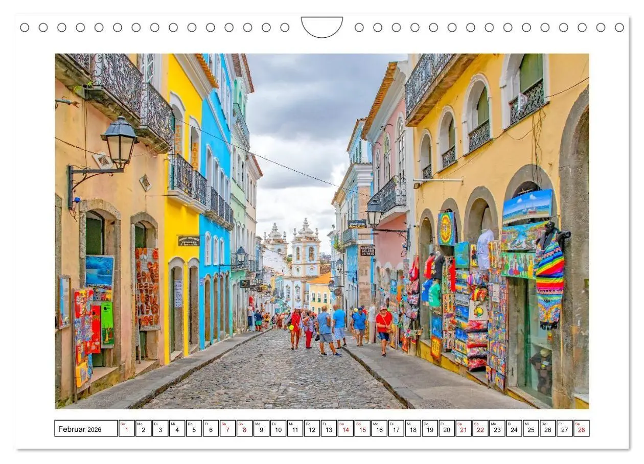 Bild: 9783516702958 | Salvador de Bahia - bunt, quirlig und einzigartig (Wandkalender...