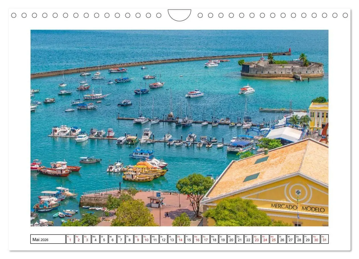 Bild: 9783516702958 | Salvador de Bahia - bunt, quirlig und einzigartig (Wandkalender...