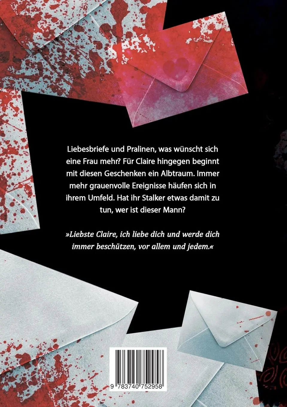 Rückseite: 9783740752958 | Meine Liebe ist tödlich | Alexandra Krebs | Taschenbuch | 232 S.