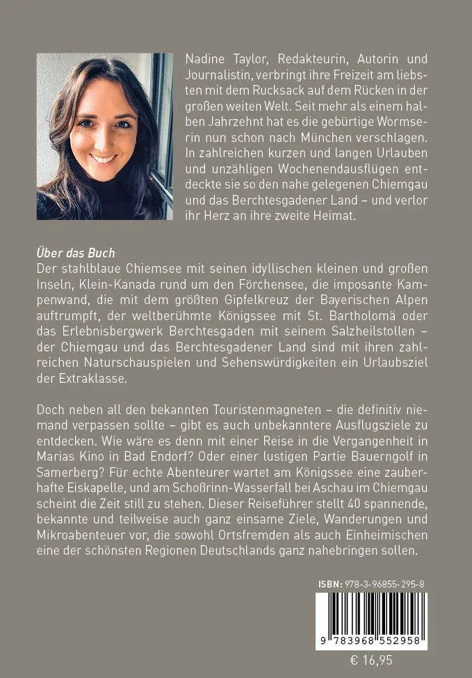 Bild: 9783968552958 | Berchtesgadener Land und Chiemgau - HeimatMomente | Nadine Taylor