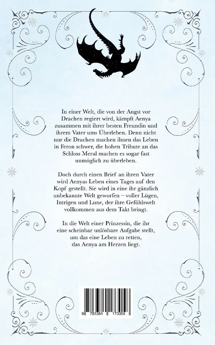 Rückseite: 9783384173058 | Fallen Dragon | a tale of ice | Ophelia Rose | Taschenbuch | 380 S.