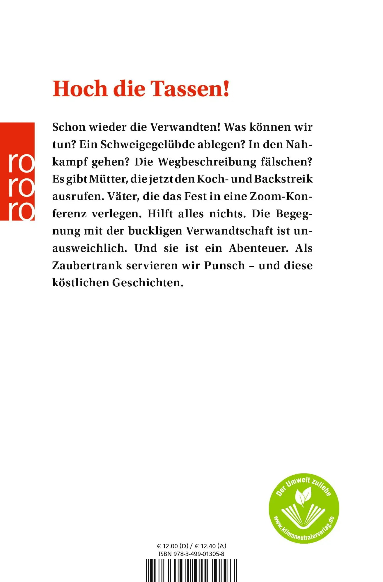 Rückseite: 9783499013058 | Deine Mutter braucht mehr Punsch! | Dietmar Bittrich | Taschenbuch