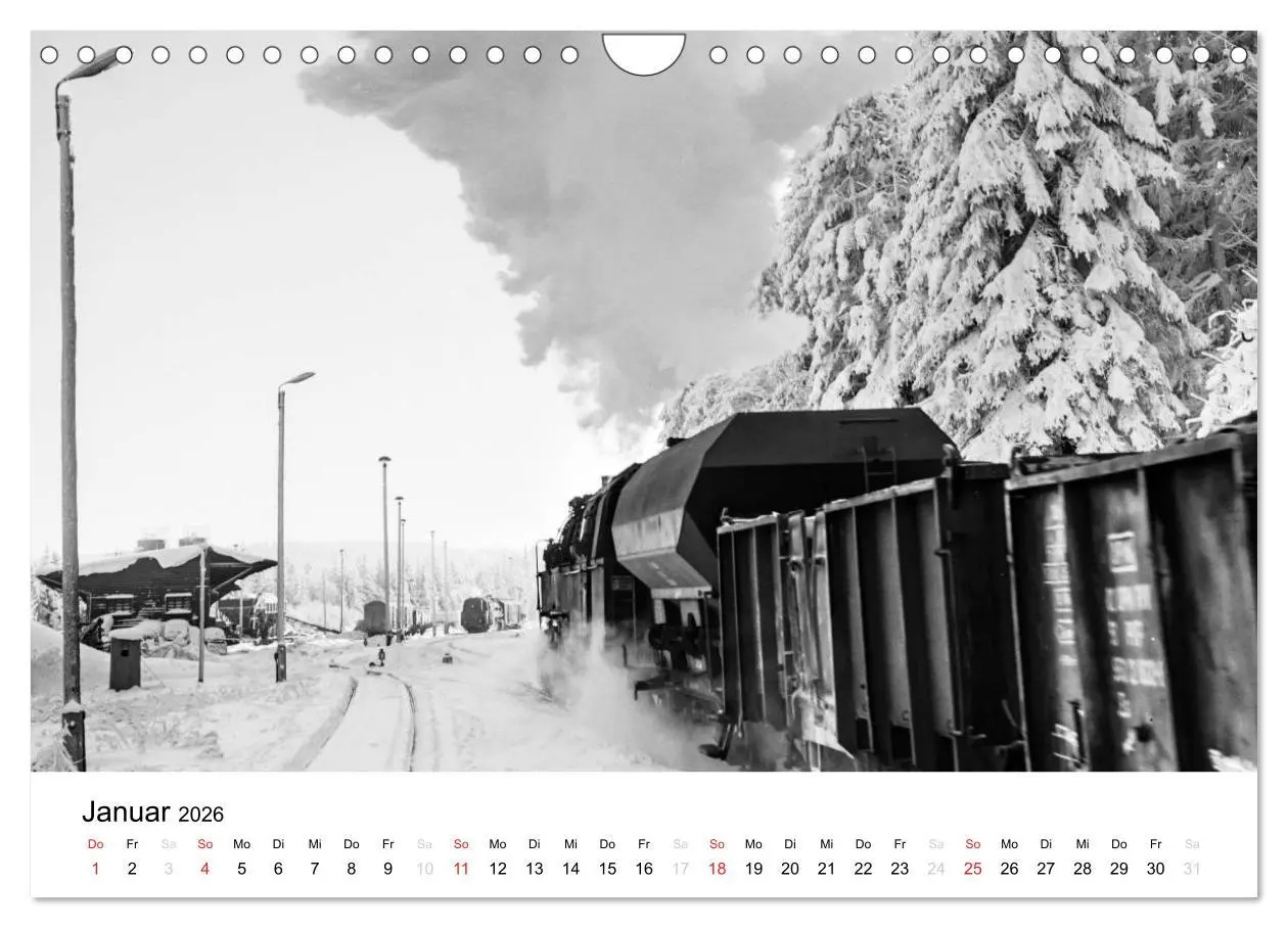 Bild: 9783516073058 | Dampfloks in der DDR (Wandkalender 2026 DIN A4 quer), CALVENDO...