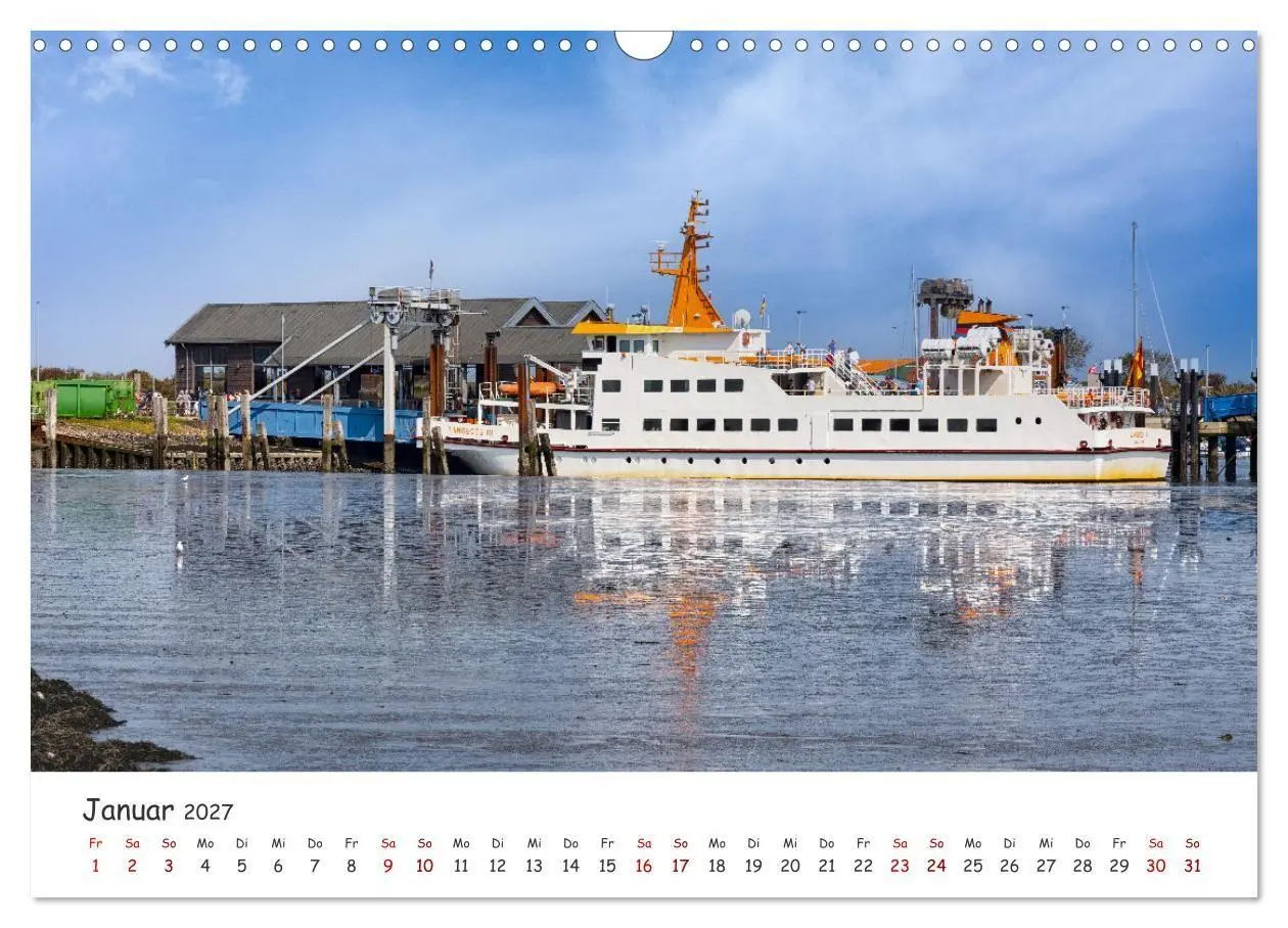Bild: 9783569473058 | Sehnsuchtinsel Langeoog (Wandkalender 2027 DIN A3 quer), CALVENDO...