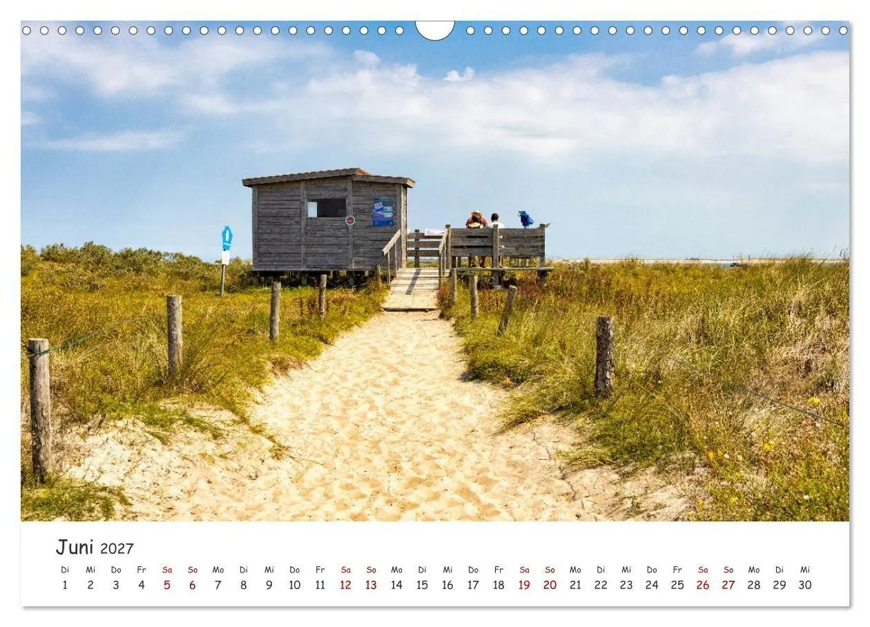 Bild: 9783569473058 | Sehnsuchtinsel Langeoog (Wandkalender 2027 DIN A3 quer), CALVENDO...