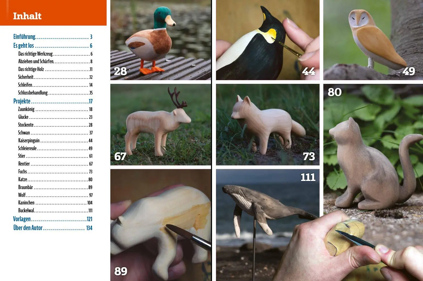 Bild: 9783702023058 | Einfach Tiere schnitzen | Wouter de Bruijn | Taschenbuch | 136 S.