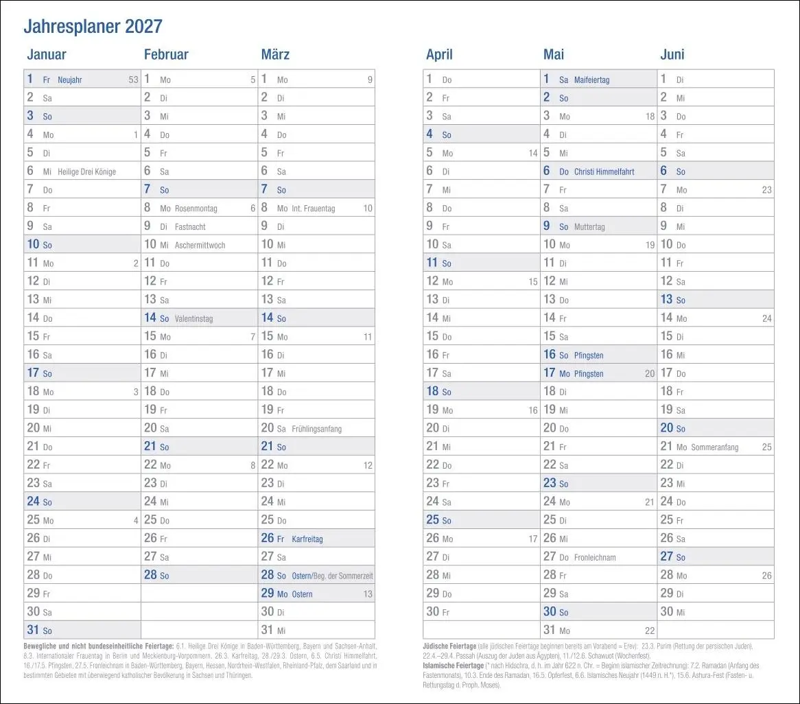 Bild: 9783756413058 | Wochen-Taschenkalender, schwarz 2026 | Heye | Buch | Bürokalender Heye