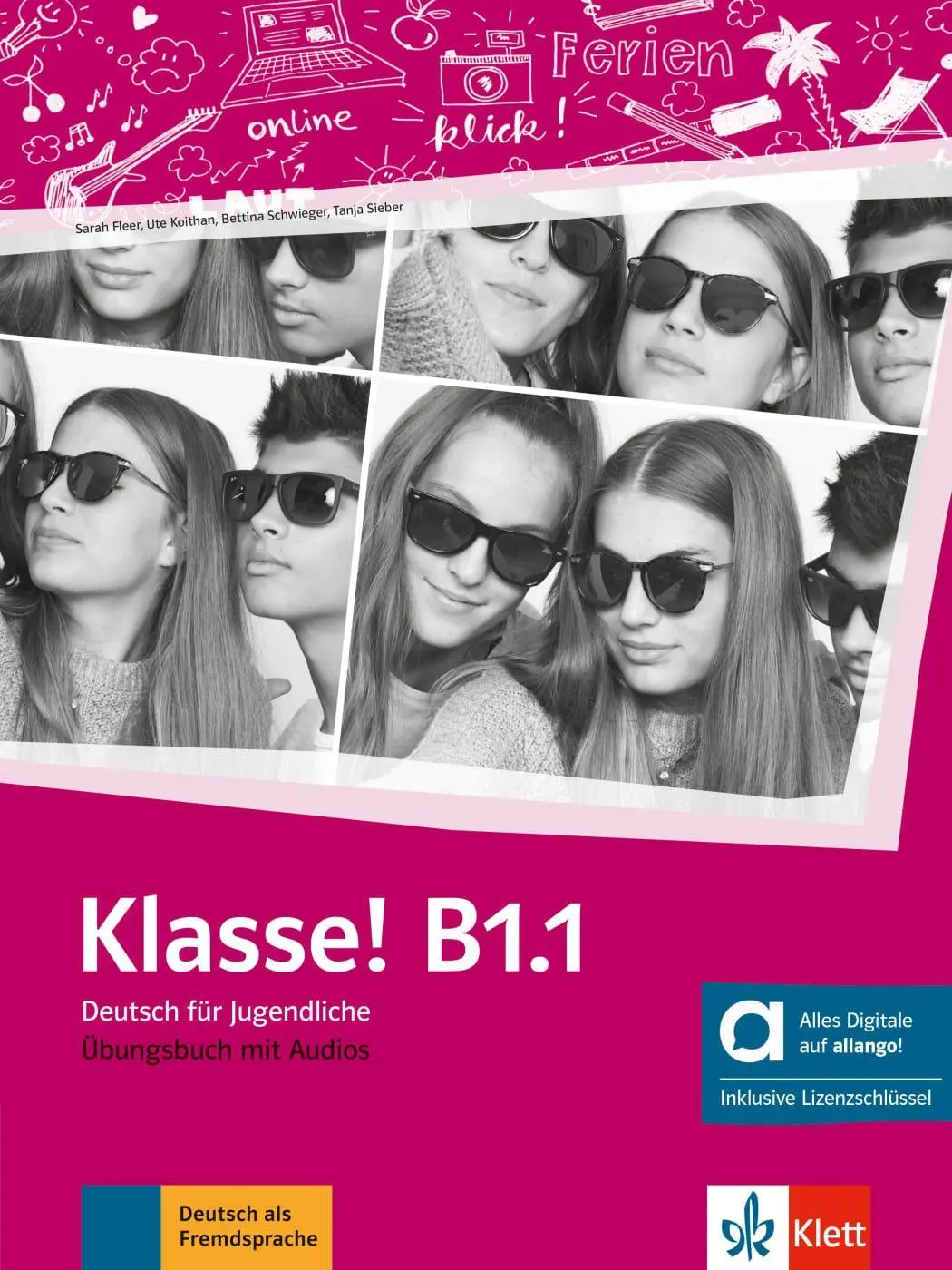 Cover: 9783126073158 | Klasse! B1.1 - Hybride Ausgabe allango. Übungsbuch mit Audios...