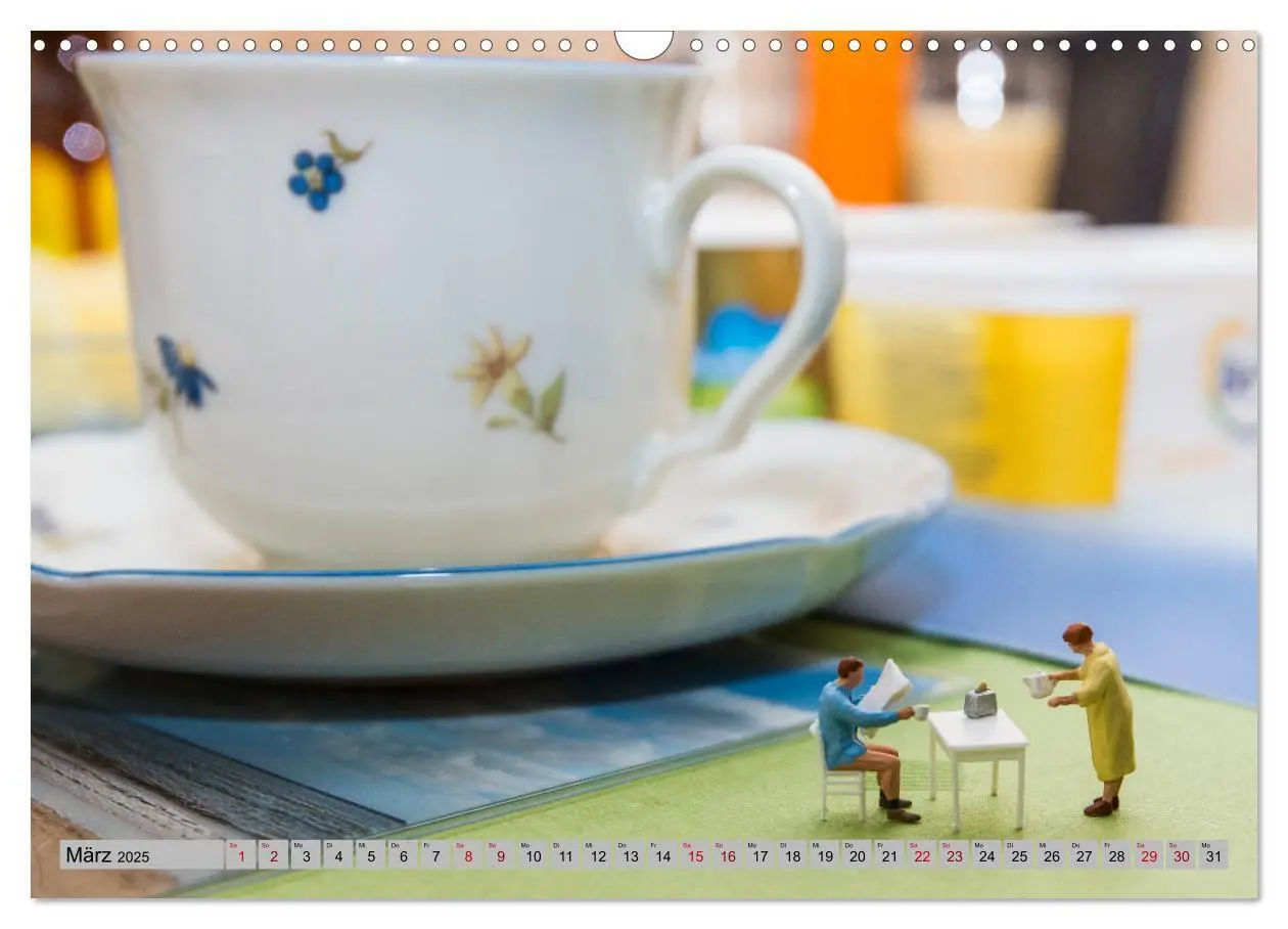Bild: 9783435403158 | Miniaturwelten - Kleine Leute bei der Arbeit (Wandkalender 2025 DIN...