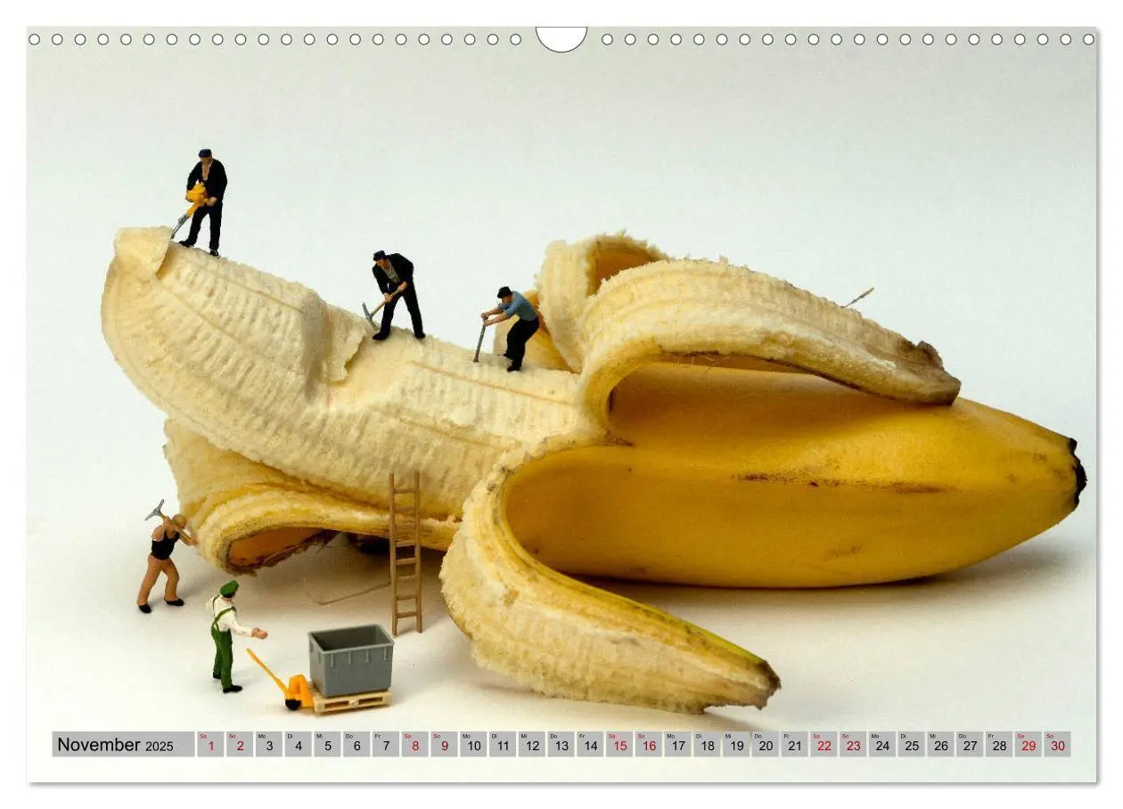 Bild: 9783435403158 | Miniaturwelten - Kleine Leute bei der Arbeit (Wandkalender 2025 DIN...