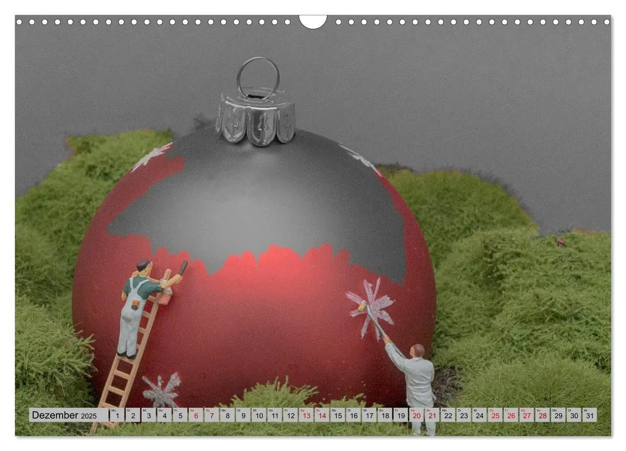 Bild: 9783435403158 | Miniaturwelten - Kleine Leute bei der Arbeit (Wandkalender 2025 DIN...