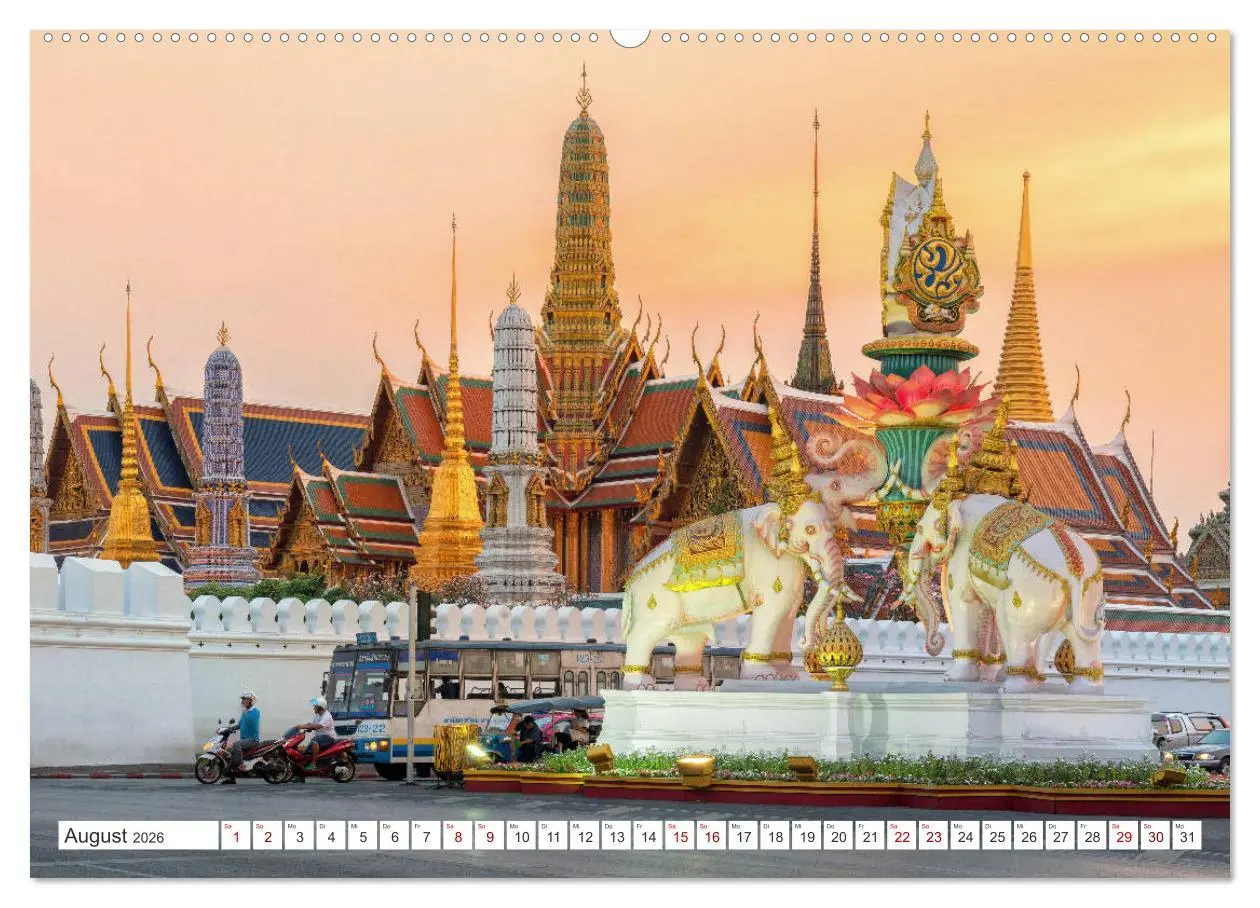 Bild: 9783457283158 | BANGKOK Hauptstadt von Thailand (Wandkalender 2026 DIN A2 quer),...