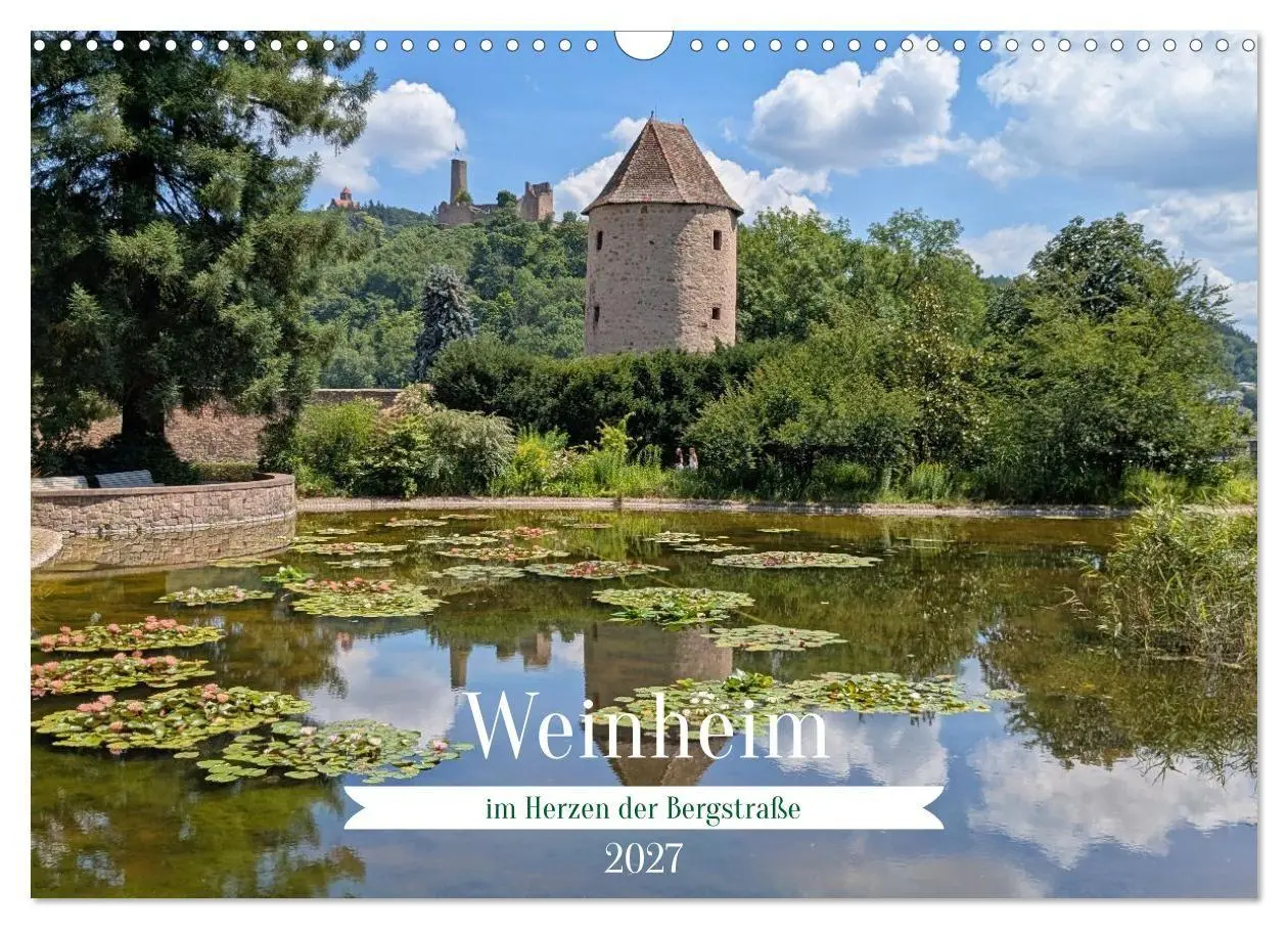 Cover: 9783516753158 | Weinheim im Herzen der Bergstraße (Wandkalender 2027 DIN A3 quer),...