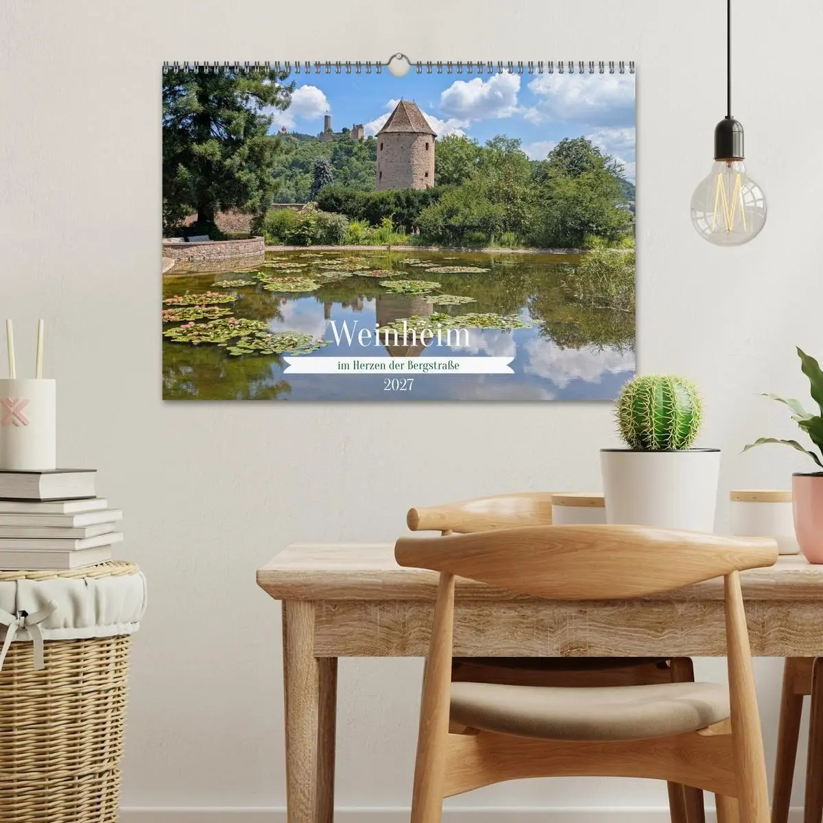 Bild: 9783516753158 | Weinheim im Herzen der Bergstraße (Wandkalender 2027 DIN A3 quer),...