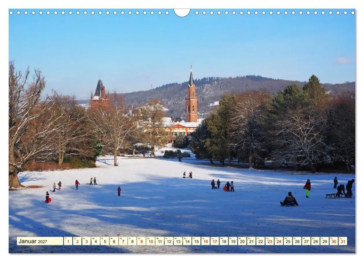 Bild: 9783516753158 | Weinheim im Herzen der Bergstraße (Wandkalender 2027 DIN A3 quer),...