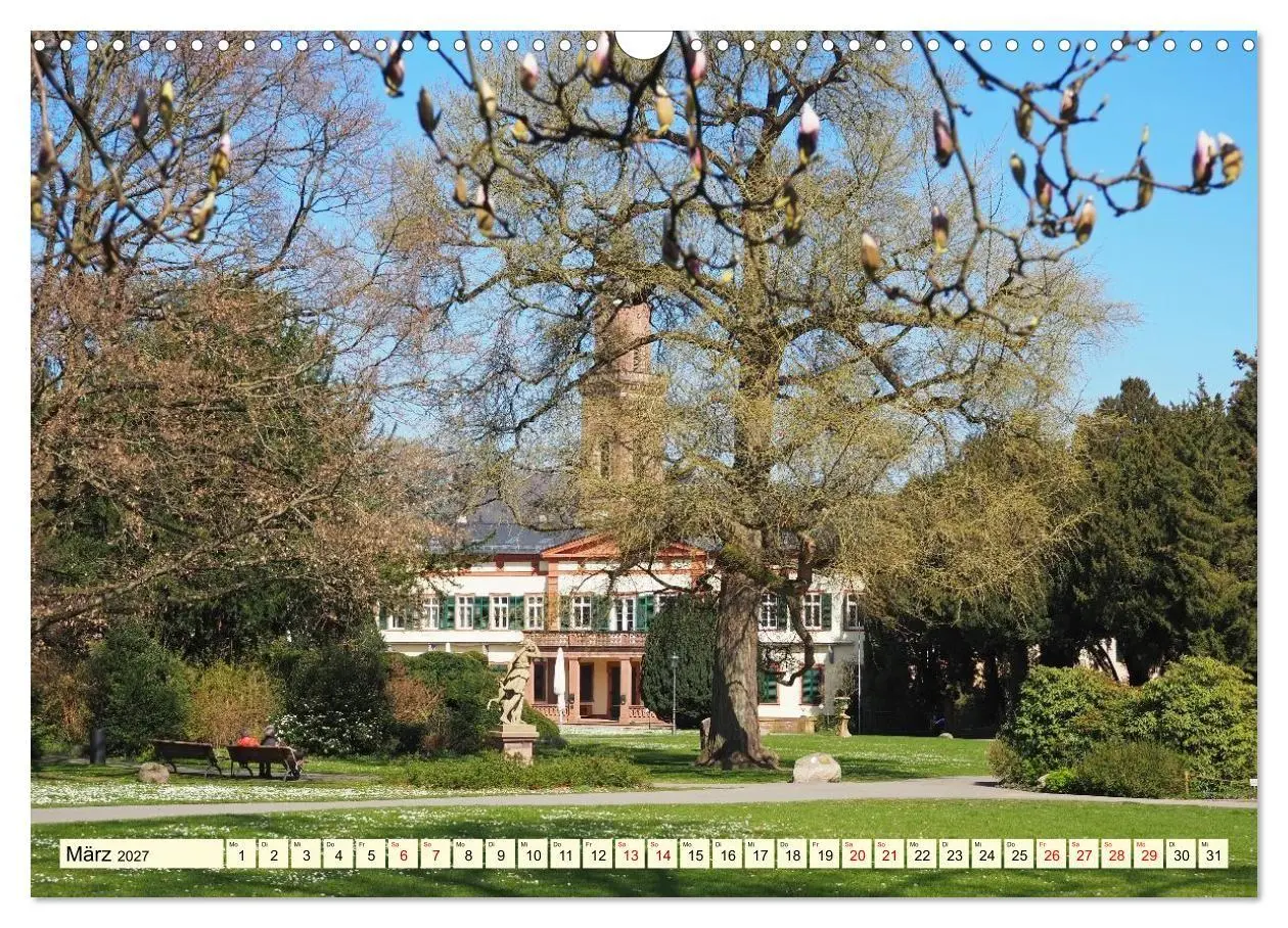 Bild: 9783516753158 | Weinheim im Herzen der Bergstraße (Wandkalender 2027 DIN A3 quer),...