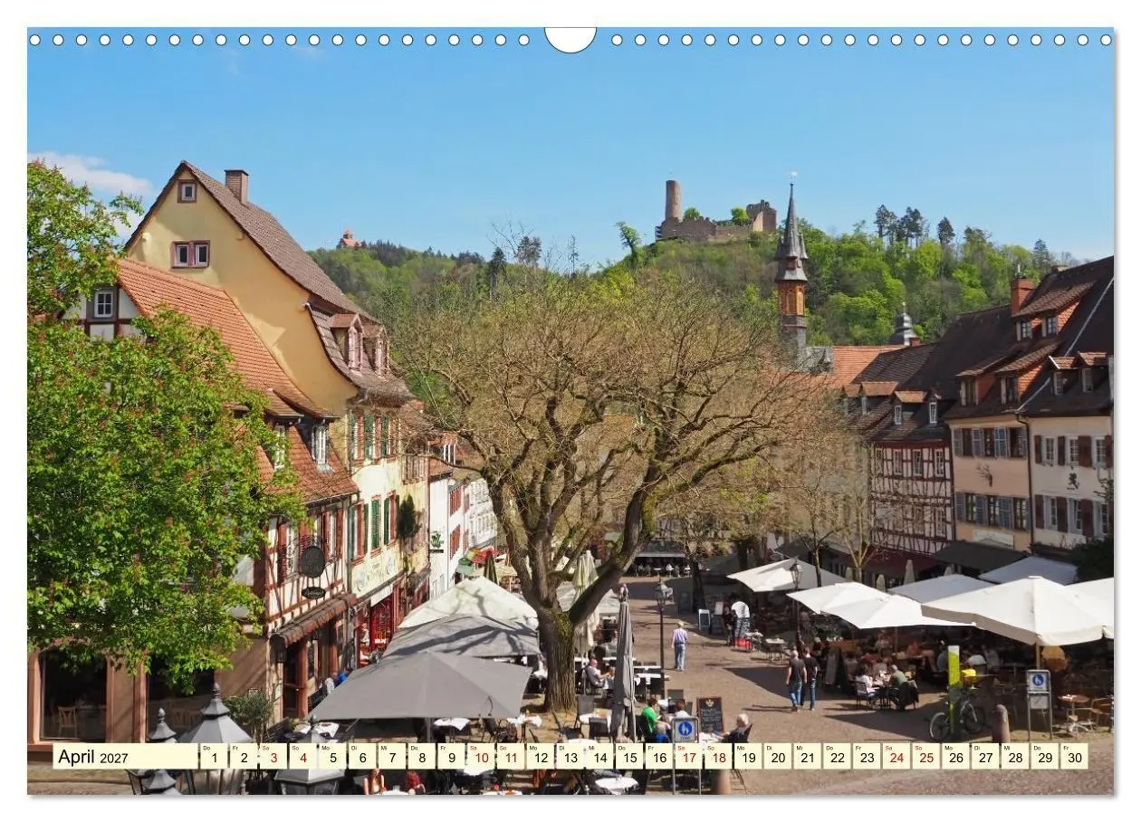 Bild: 9783516753158 | Weinheim im Herzen der Bergstraße (Wandkalender 2027 DIN A3 quer),...