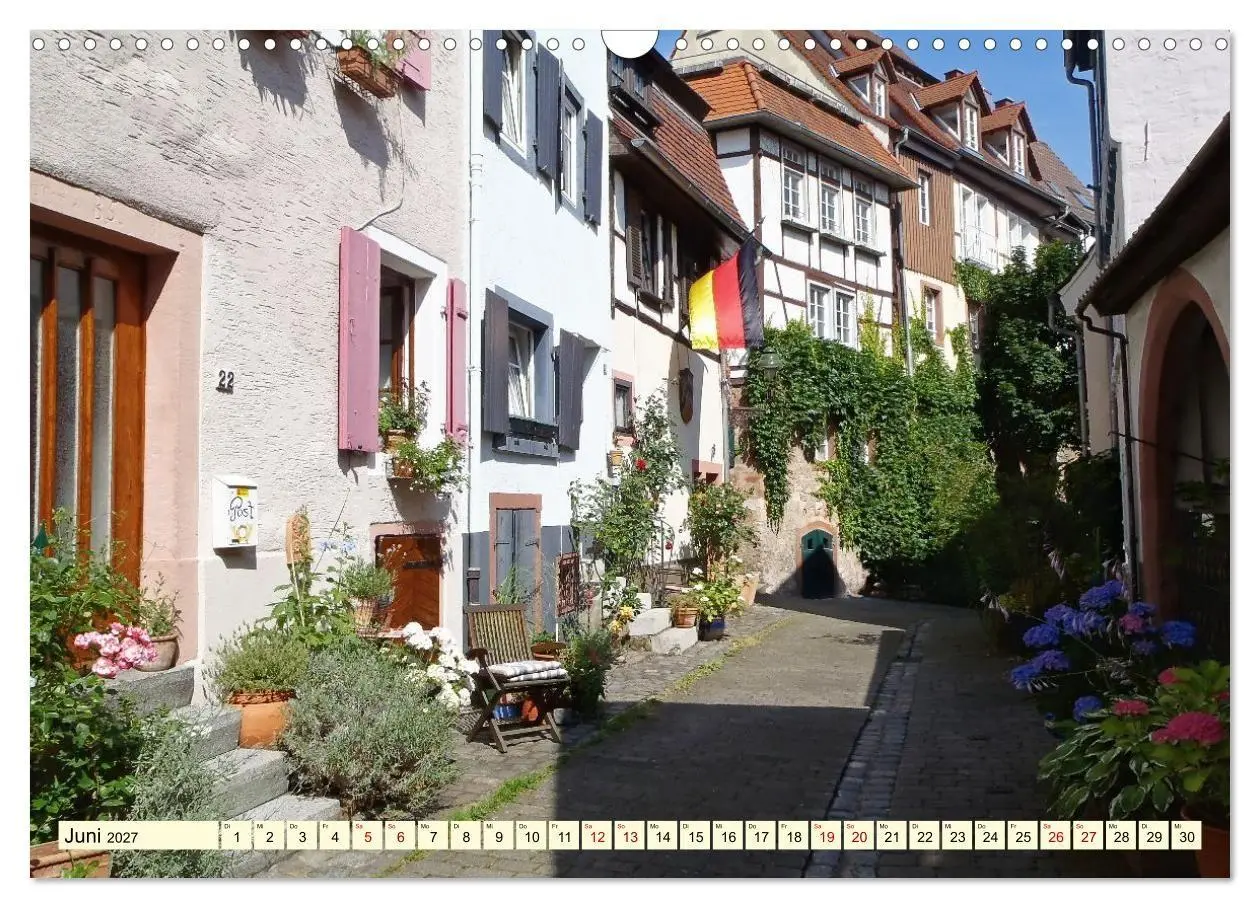 Bild: 9783516753158 | Weinheim im Herzen der Bergstraße (Wandkalender 2027 DIN A3 quer),...