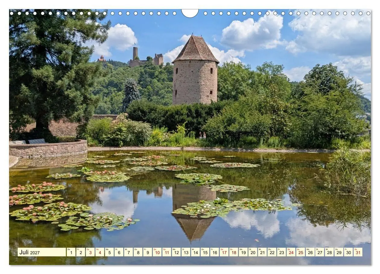 Bild: 9783516753158 | Weinheim im Herzen der Bergstraße (Wandkalender 2027 DIN A3 quer),...