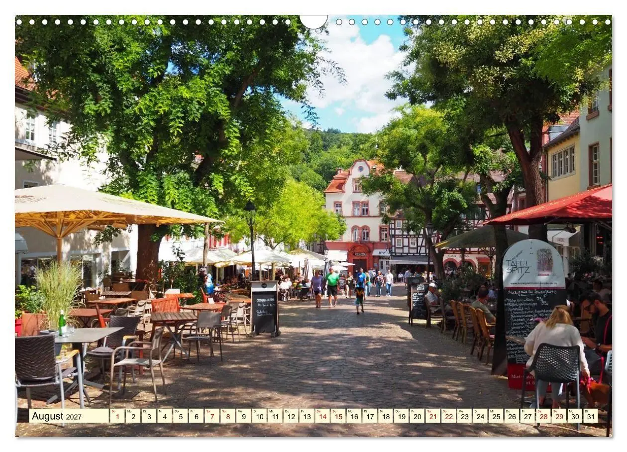 Bild: 9783516753158 | Weinheim im Herzen der Bergstraße (Wandkalender 2027 DIN A3 quer),...