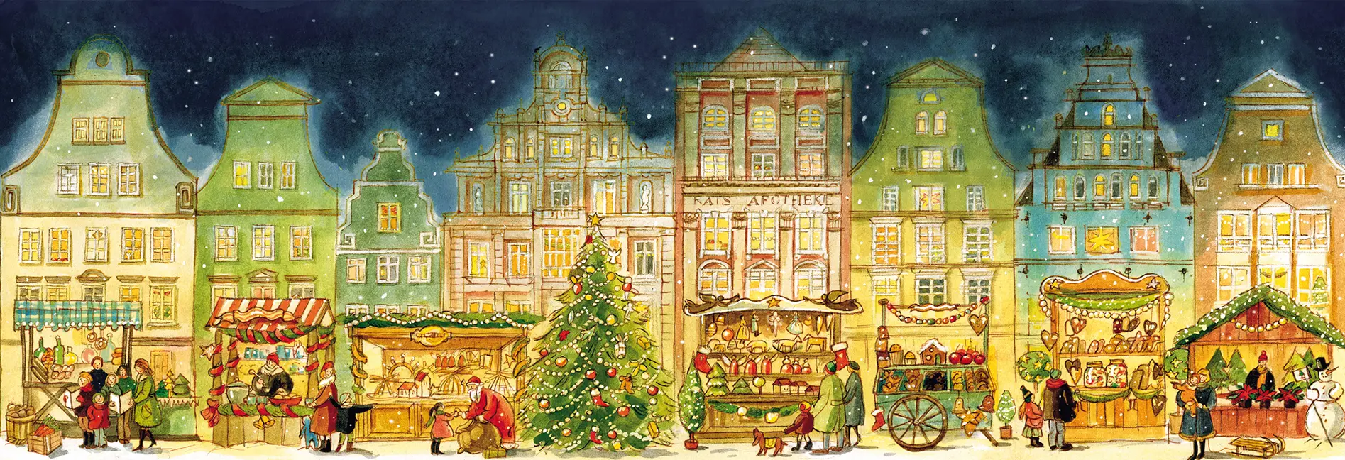 Bild: 9783780613158 | Fröhliche Weihnacht überall | Ulrike Haseloff | Kalender | Gefalzt