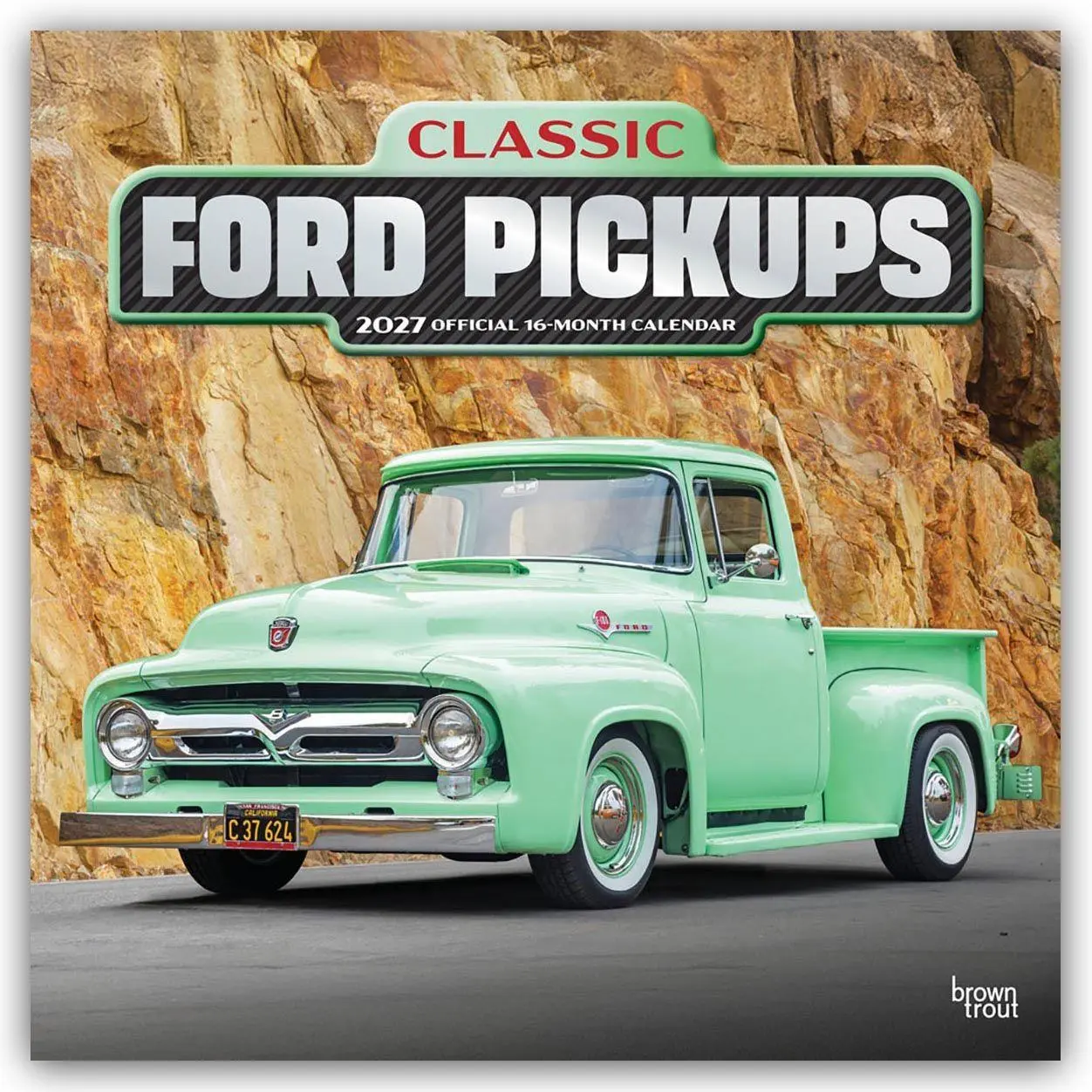Cover: 9798330713158 | Classic Ford Pickups 2027 - 16-Monatskalender | Browntrout Publishers