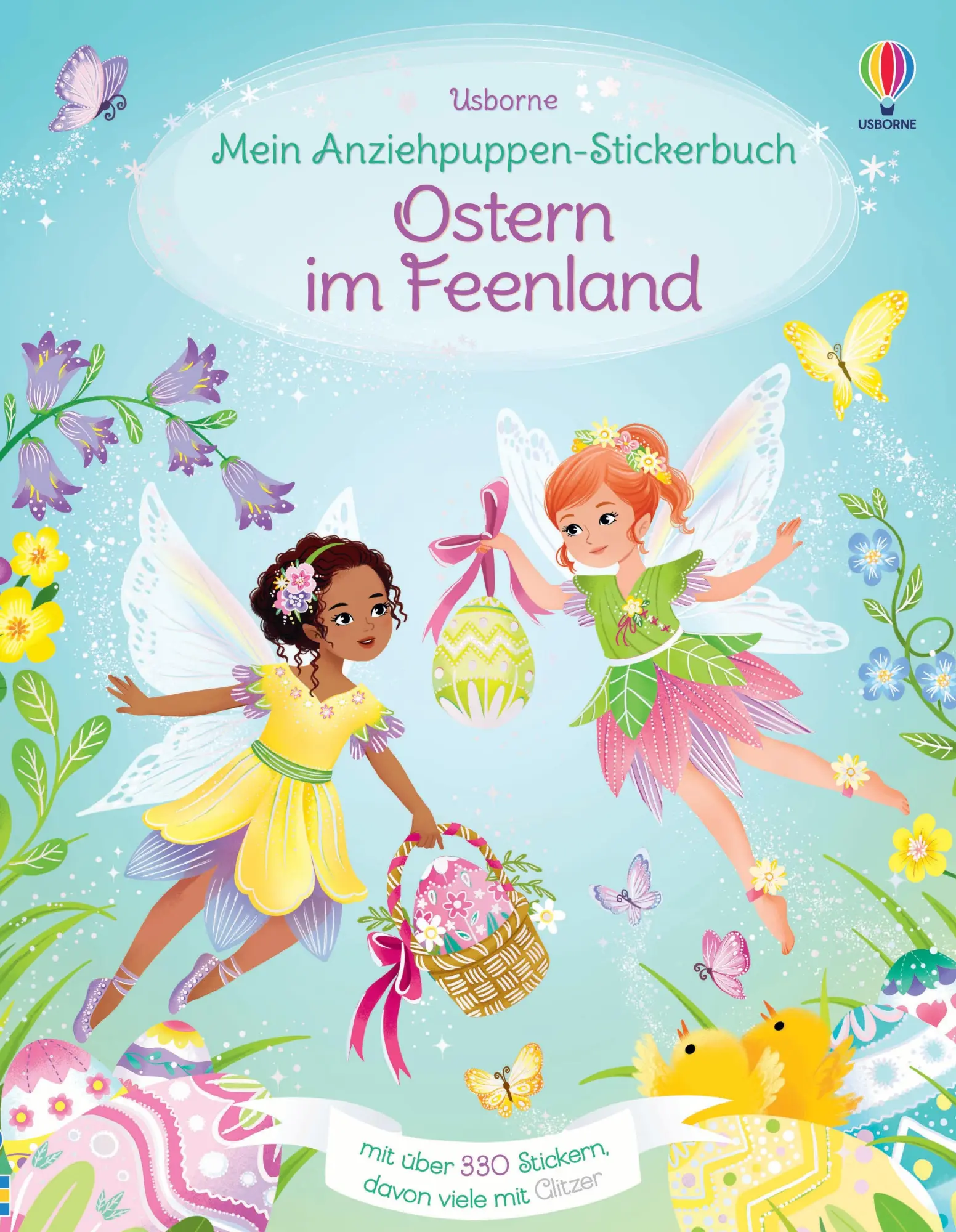 Cover: 9781035703258 | Mein Anziehpuppen-Stickerbuch: Ostern im Feenland | Fiona Watt | Buch