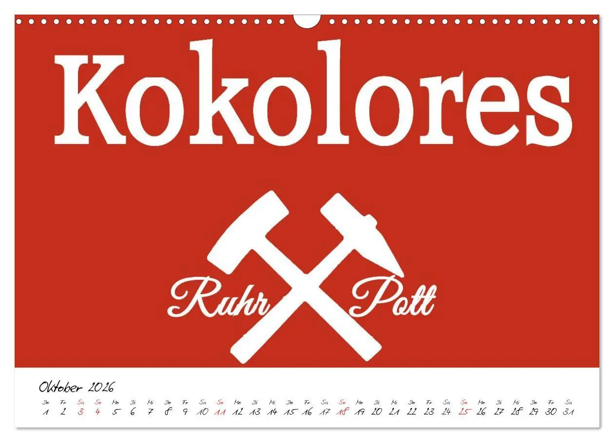 Bild: 9783457963258 | Ruhrpott Vokabeln (Wandkalender 2026 DIN A3 quer), CALVENDO...