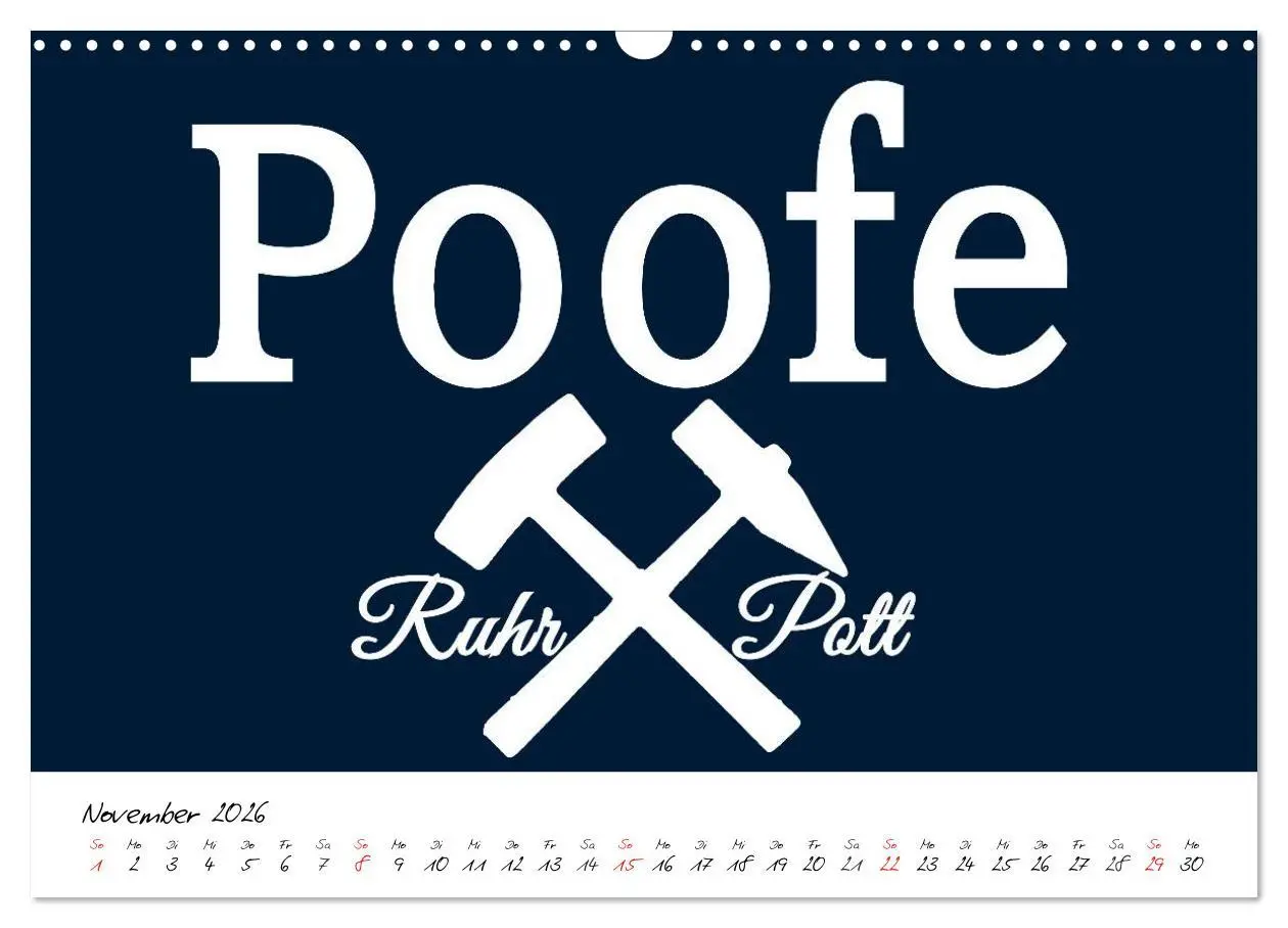 Bild: 9783457963258 | Ruhrpott Vokabeln (Wandkalender 2026 DIN A3 quer), CALVENDO...