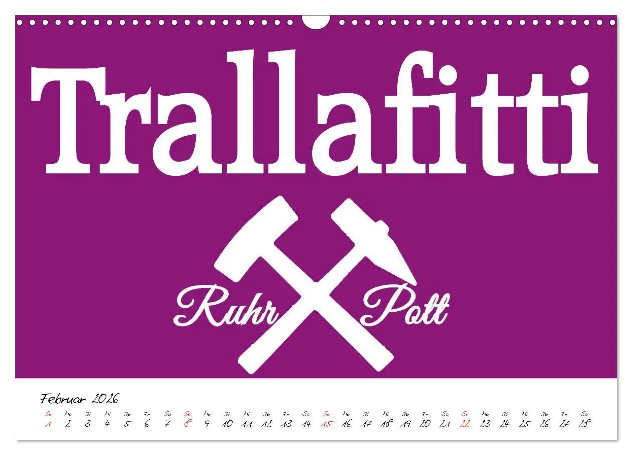 Bild: 9783457963258 | Ruhrpott Vokabeln (Wandkalender 2026 DIN A3 quer), CALVENDO...
