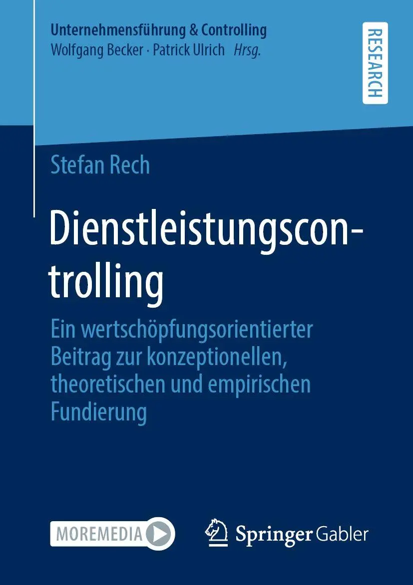 Cover: 9783658313258 | Dienstleistungscontrolling | Stefan Rech | Taschenbuch | xxiv | 2020