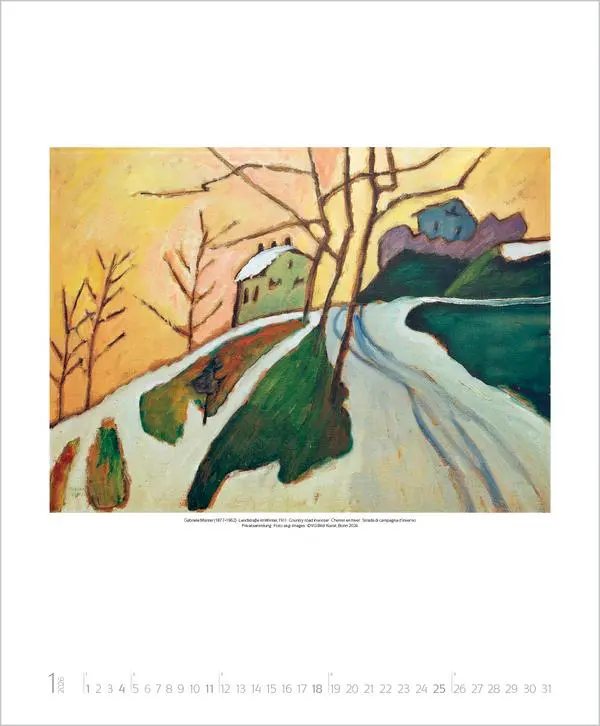 Bild: 9783731883258 | Gabriele Münter 2026 | Verlag Korsch | Kalender | Spiralbindung | 2026