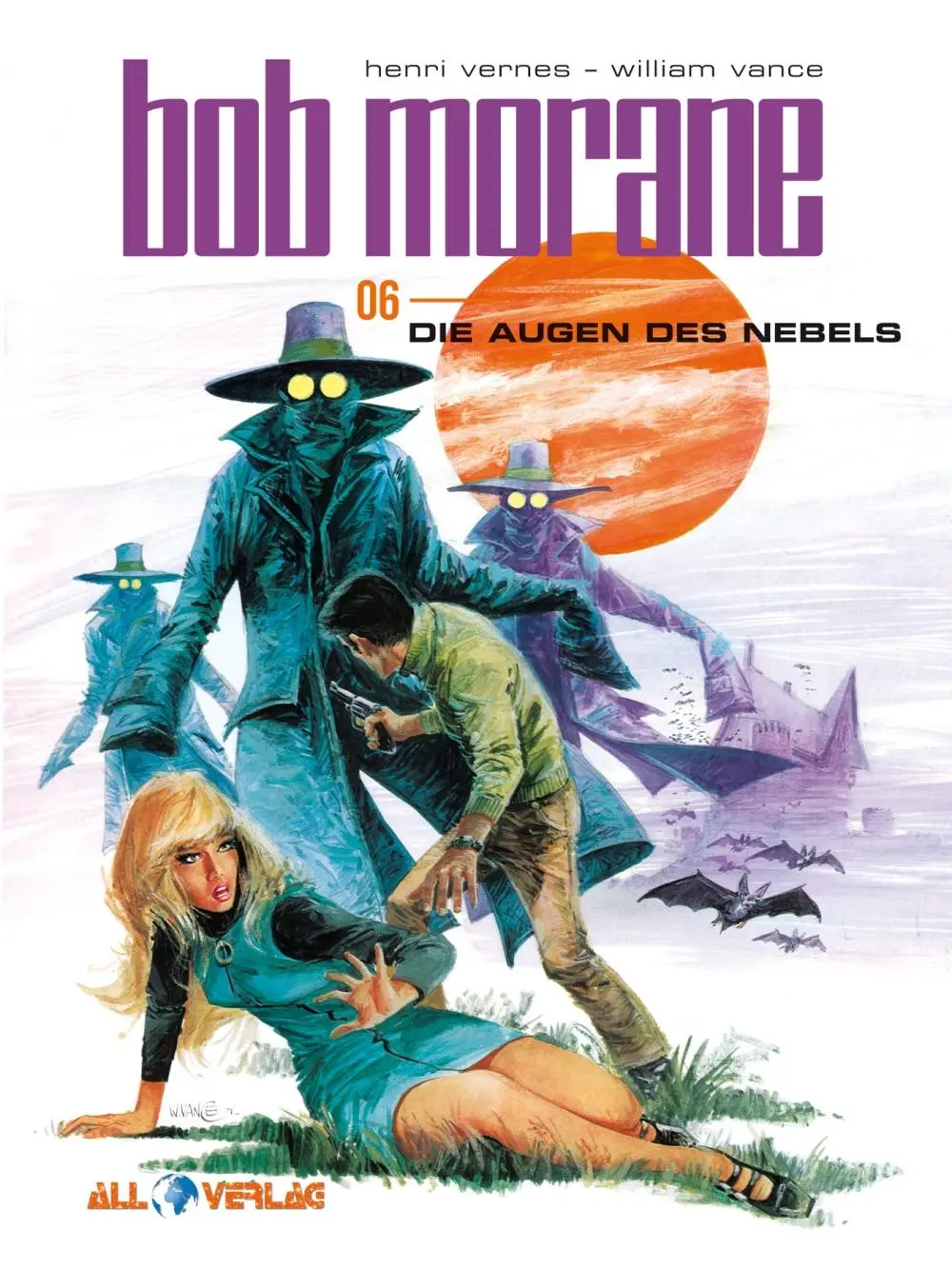 Cover: 9783968043258 | Bob Morane 6 (All Verlag) | Die Augen im Nebel | Henri Vernes (u. a.)