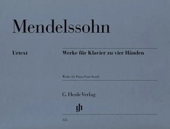 Cover: 9790201803258 | Felix Mendelssohn Bartholdy - Werke für Klavier zu vier Händen | Buch
