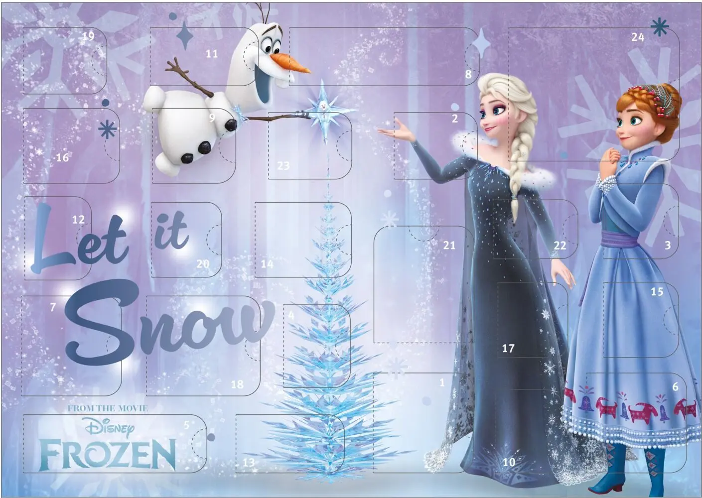 Cover: 4043946323358 | Frozen Adventskalender | Kalender | Deutsch | Fun Unlimited Products