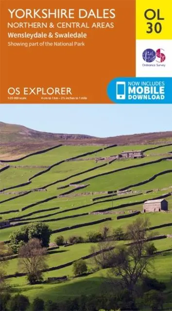 Cover: 9780319263358 | Yorkshire Dales Northern &amp; Central | Ordnance Survey | (Land-)Karte