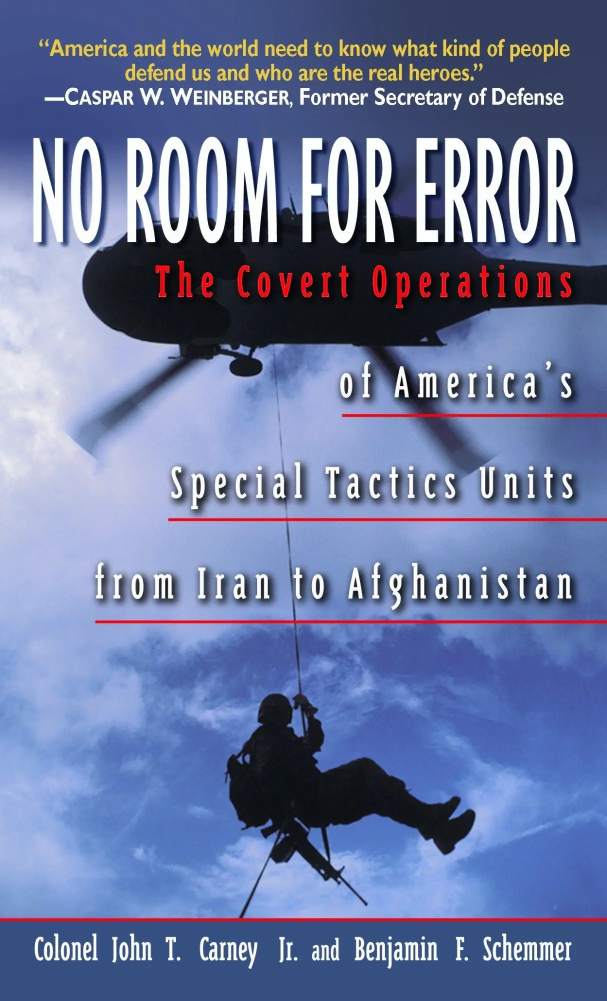 Cover: 9780345453358 | No Room for Error | The Story Behind the USAF Special Tactics Unit