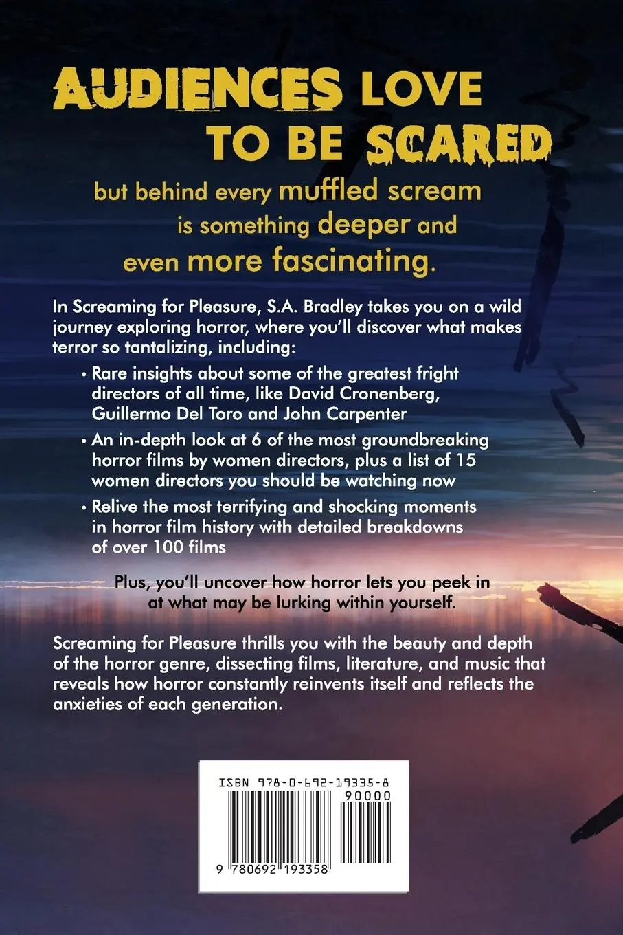 Rückseite: 9780692193358 | Screaming for Pleasure | How Horror Makes You Happy And Healthy | Buch