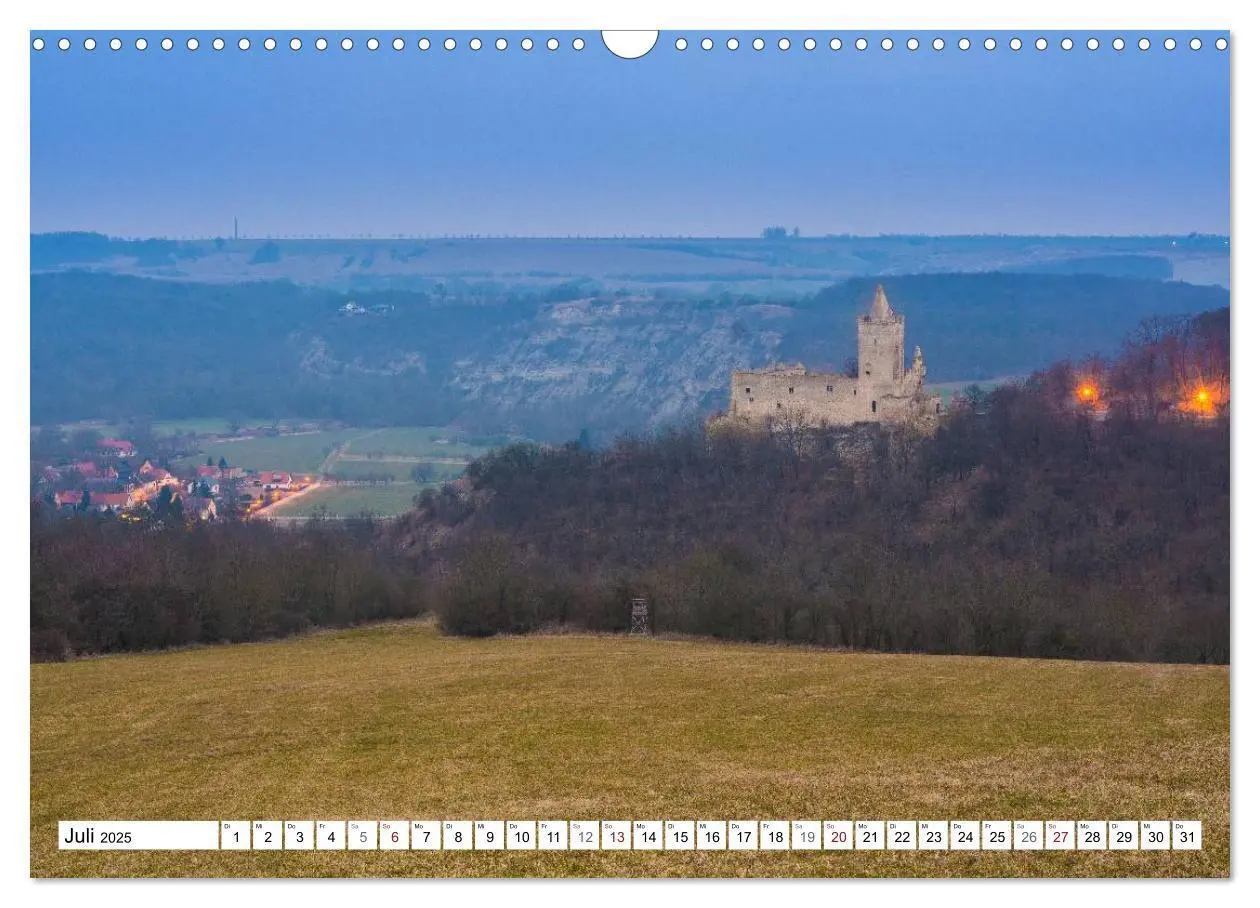 Bild: 9783435623358 | Sachsen-Anhalt - Schlösser und Burgen (Wandkalender 2025 DIN A3...
