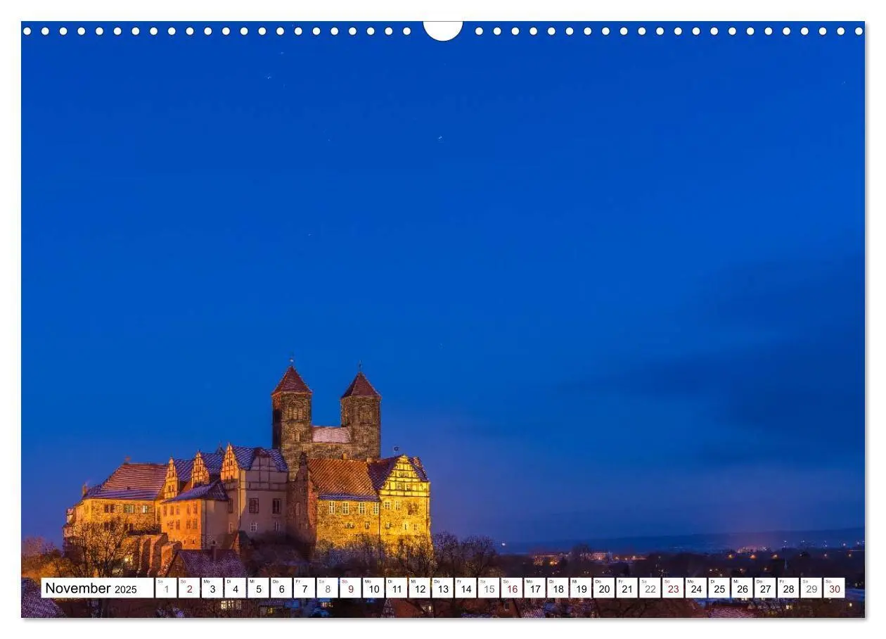 Bild: 9783435623358 | Sachsen-Anhalt - Schlösser und Burgen (Wandkalender 2025 DIN A3...