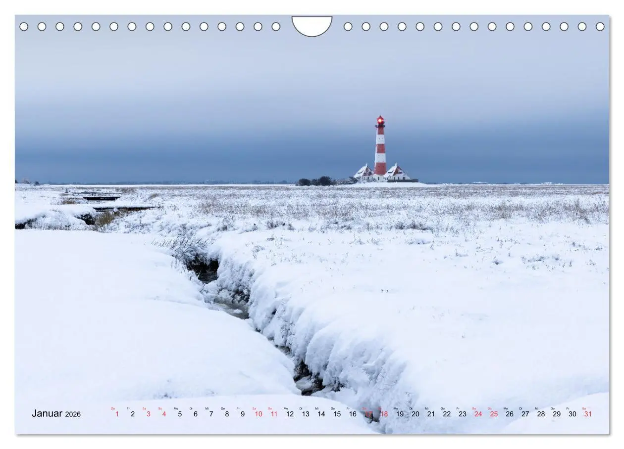 Bild: 9783457573358 | Wunderschönes Eiderstedt (Wandkalender 2026 DIN A4 quer), CALVENDO...